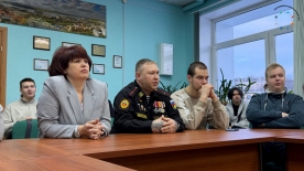 Диалог о службе и будущем: в колледже прошла встреча с представителем комиссариата
