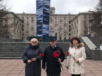 Администрация колледжа возложила цветы к памятникам героев Великой Отечественной войны 1941-1945 годов