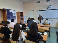 Преподаватели колледжа посетили МБОУСОШ № 10 ЗАТО г. Североморск, где организовали встречу с выпускниками