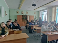 25 марта в рамках профориентационной работы педагоги колледжа посетили школу 266 города Снежногорска!